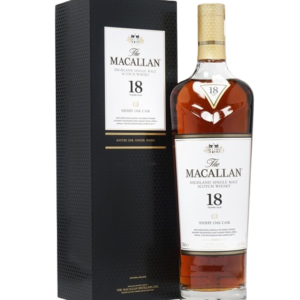 The Macallan 18yrs Sherry Oak Cask