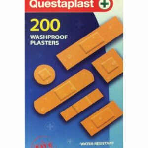 Questaplast Washproof Plasters 200 Strips