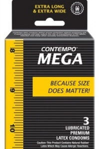 Contempo Mega 3 Condoms