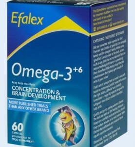 Efalex Omega 3 & 6 60 Capsules