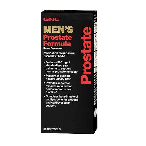 Buy online gnc mens prostate formula 60 soft gels we deliver worldwide