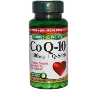 Nature's Bounty CoQ10 100 mg Q-Sorb 75 Soft Gels
