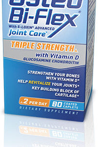 Osteo Bi-Flex + Vitamin D3 2000 IU Triple Strength 80 Caplets