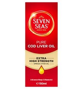 Seven Seas Cod Liver Oil High Strength 150 ml