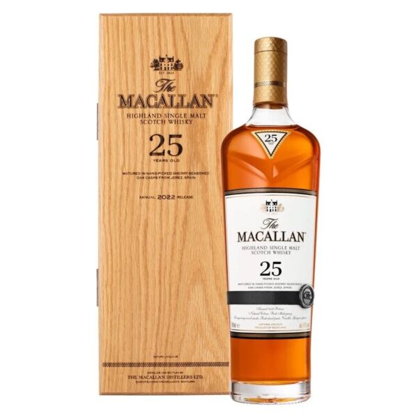 Buy Macallan Sherry Oak 25YO 2022 Release in Nigeria