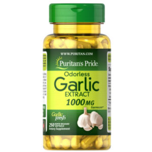 Puritan's Pride Odorless Garlic 1000 mg 100 Soft Gels