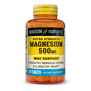 Mason Magnesium 500 mg 100 Capsules