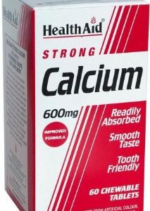 HealthAid Strong Calcium 600 mg 60 Tablets