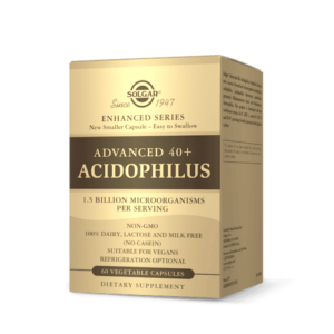 Solgar Advanced Acidophilus 40+ 60 Capsules