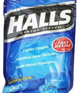 Halls Vapour Action Ice Blue 30 Lozenges