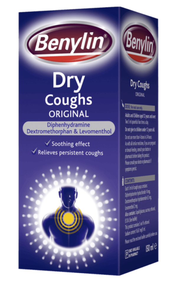 BENYLIN ORG EFF/DRY COU 2YRS+/ 6YRS+ 200ML