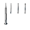 Finger & Toe Nail Drill, W/3 Drill Points, Chrome