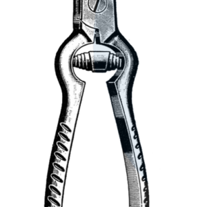 Nail Nipper, W/ Spiral Spring, Chrome 5 1/2" (14 cm)