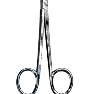 Cuticle Nipper, Convex Blade, Ring Handle, Chrome 4" (10 cm)
