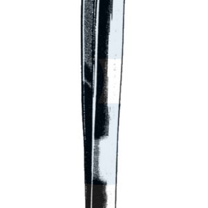 Micro Tweezer, Swiss Type, # 7, Fine, Curved 4 3/8" (12 cm)