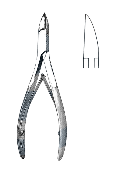 Liston-Littauer Bone Cutting Forceps, 6 1/8" (15.5 cm)