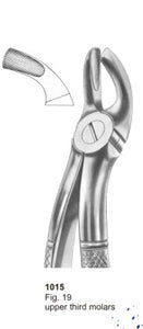 Extracting Forceps English Pattern Upper Third Molar