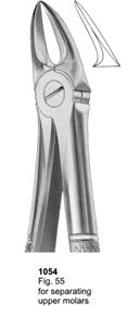 Extracting Forceps English Pattern For Separating Upper Molars