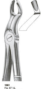 Extracting Forceps English Pattern Upper Third Molars Left