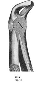 Extracting Forceps English Pattern Fig.11