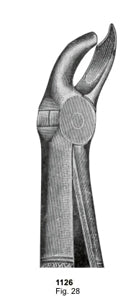 Extracting Forceps English Pattern Fig.28