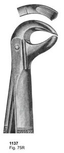 Extracting Forceps English Pattern Fig. 75R