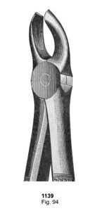 Extracting Forceps English Pattern Fig. 94