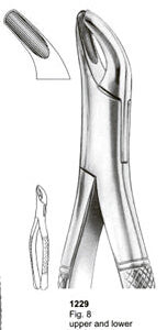Extracting Forceps American Pattern Upper And Lower Third Molars