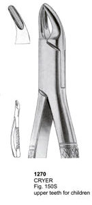 Extracting Forceps American Pattern Upper Teeth For Children