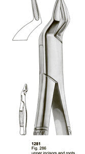 Extracting Forceps American Pattern Upper Incisors And Roots