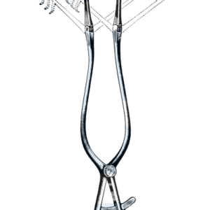 Beckmann Thyroid Retractor, W/ Holtite Ratchet 11 3/4" (30 cm)