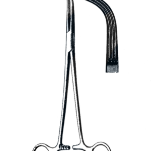 lahey Gall Duct Forceps, longitudinal Serration 7 1/2" (19 cm)