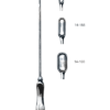 Mayo Common Duct Scoop, Medium, Silver Plated, 10 1/2" (26.5 cm)