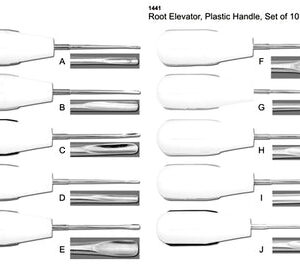 Elevator Plastic Handle Set of 10 Pieces