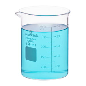 Beaker Low form with Double Capacity Scale