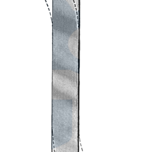 Baby Ribbon Retractor, Malleable, 7", 3/8" Wide (9.5 mm)