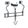 Balfour Retractor, 7" Spread (18 cm), Sliding Bar, 2 1/2" Deep (63 mm) W/ Solid Blades, Center Blade 1 3/4" x 3 1/4" (45 mm x 80 mm)