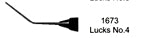Obturation Instruments Lucks No.4
