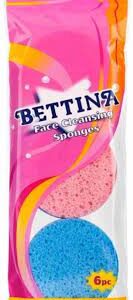 BETTINA FACE CLEANSING SPONGES 6?S