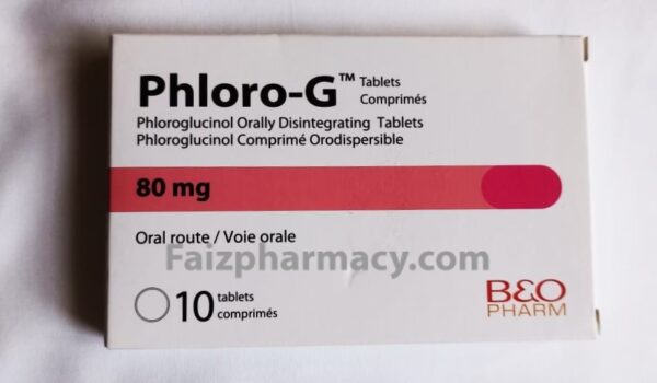 PHLORO-G PHLOROGLUCINOL 80MG TAB 10?S