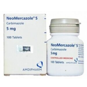 NEO-MERCAZOLE CARBIMAZOLE 5MG TAB 100?S