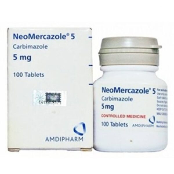 NEO-MERCAZOLE CARBIMAZOLE 5MG TAB 100?S