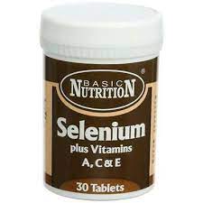 BASIC NUTRITION SELENIUM WITH VITAMINS A, C & E TAB 30?S