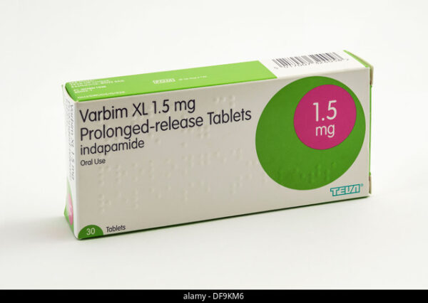 CARDIDE SR INDAPAMIDE 1.5MG TAB 30?S TEVA