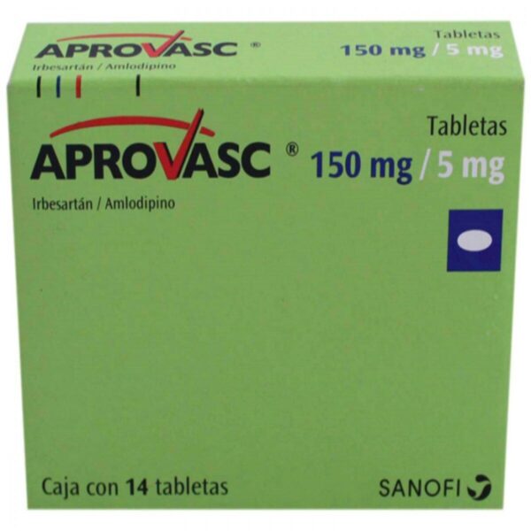 APROVASC 150MG/5MG IBERSARTAN/AMLODIPINE TABS