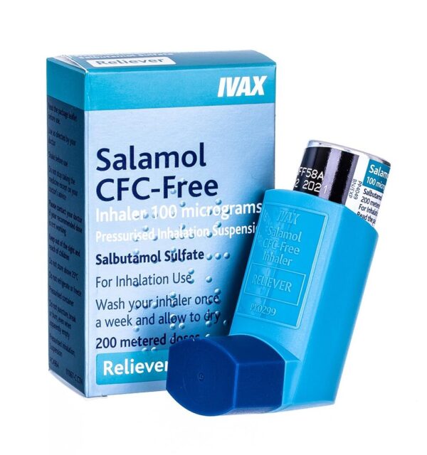 SALAMOL SALBUTAMOL 100MCG INHALER