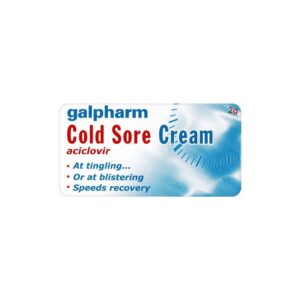 GALPHARM COLD SORE CREAM ACICLOVIR 5% CREAM 2G
