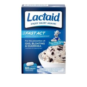 LACTAID LACTASE ENZYME CAPLETS