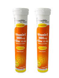 EASYLIFE VITAMINC C 1000MG + ZINC 10MG TAB