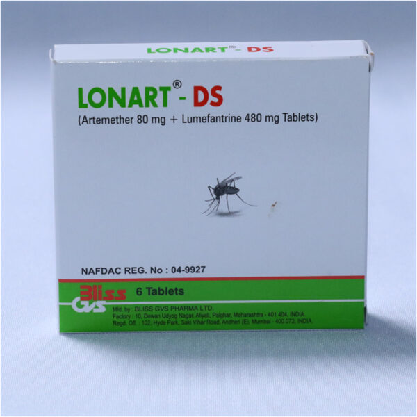 LONART 20/120MG DISPERSIBLE TAB